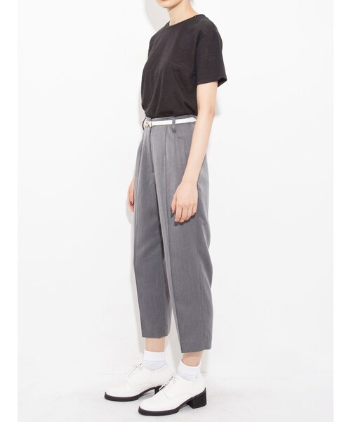EMODA（エモダ）の「H/W BOY'Sスラックス（パンツ・レディース・グレー/ブラック/レッド/ネイビー/ベージュ）」の16枚目の写真