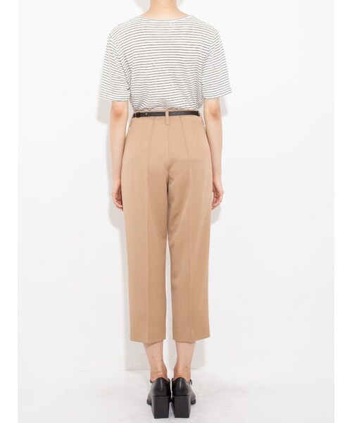 EMODA（エモダ）の「H/W BOY'Sスラックス（パンツ・レディース・グレー/ブラック/レッド/ネイビー/ベージュ）」の8枚目の写真