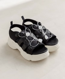 OLIVE des OLIVE | 【S/M/Lサイズ展開】クリアパーツスポーツサンダル(シューズ)