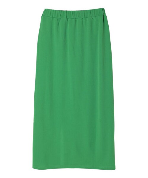 Green Parks(グリーンパークス)の「カットジョーゼットIラインスカート(スカート・アイボリー/ブラック/グリーン・F)」の10枚目の写真