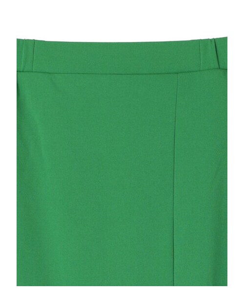 Green Parks(グリーンパークス)の「カットジョーゼットIラインスカート(スカート・アイボリー/ブラック/グリーン・F)」の11枚目の写真