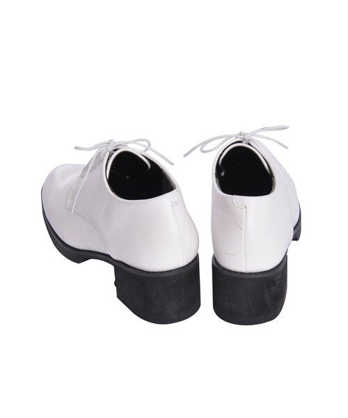 EMODA（エモダ）の「FINEオックスフォードSHOES（シューズ・レディース・ホワイト/ブラック・S/M/L）」の9枚目の写真