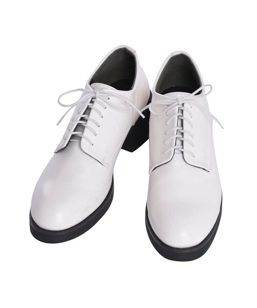 EMODA（エモダ）の「FINEオックスフォードSHOES（シューズ・レディース・ホワイト/ブラック・S/M/L）」の11枚目の写真