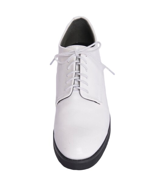 EMODA（エモダ）の「FINEオックスフォードSHOES（シューズ・レディース・ホワイト/ブラック・S/M/L）」の6枚目の写真