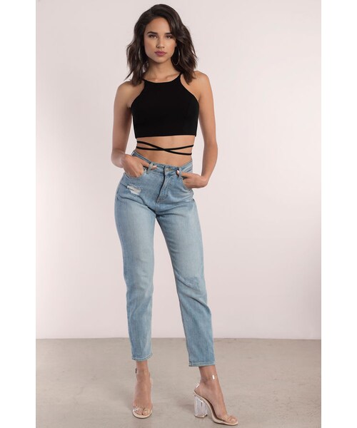 TOBI（-）の「Kendall Black Crop Top（トップス・レディース・other）」の7枚目の写真