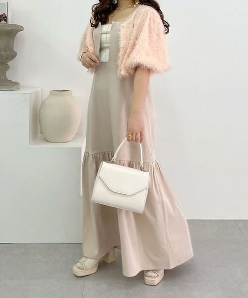 【美品！】ワンピース　ブラウス　セット　80センチ 小さいサイズ 2WAYボウタイワンピース 低身長さん・小柄女性
