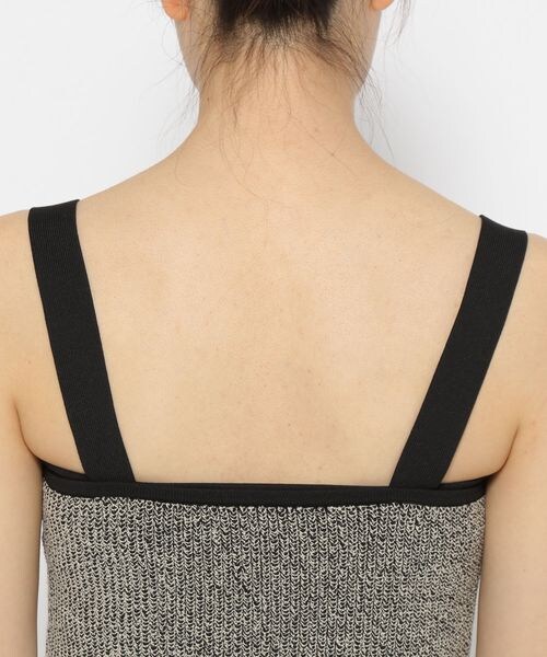 PAGEBOY（ページボーイ）の「メランジフリンジビスチェ（トップス・レディース・オフホワイト05/ブラック09/ピンク25・F）」の19枚目の写真