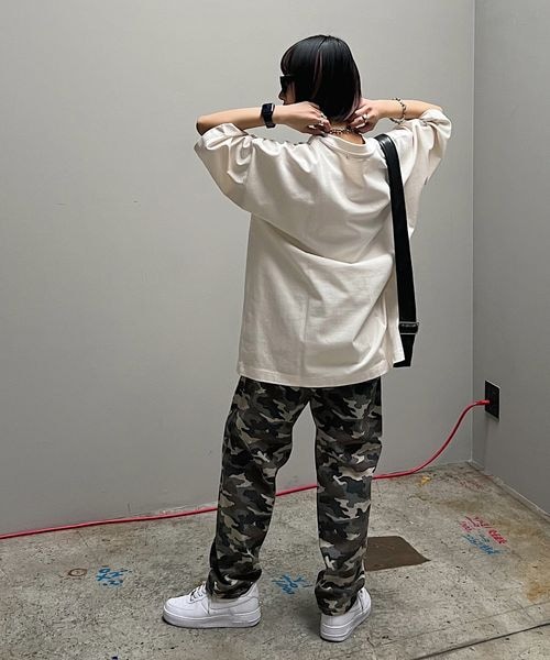 PAGEBOY（ページボーイ）の「ルーズルーズT（トップス・レディース・オフホワイト05/ブラック09/オートミール50/イエロー71/ミント81・F）」の9枚目の写真