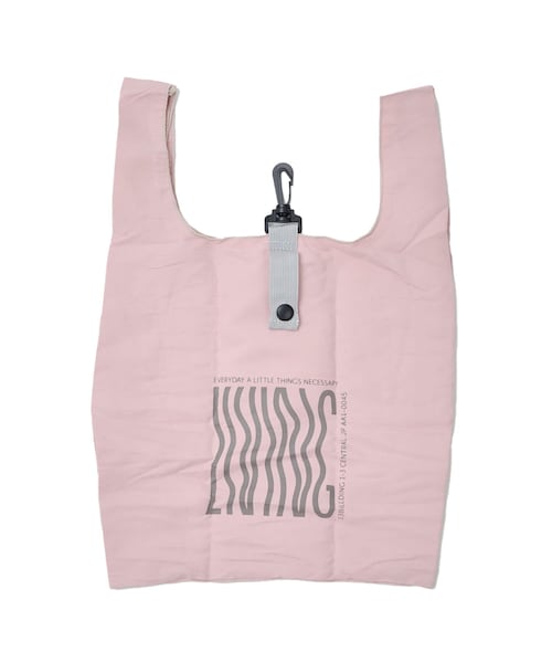 Lattice（Lattice）の「撥水コンビニバッグ（エコバッグ/サブバッグ・レディース・アイボリー/グレー/ベージュ/ピンク/グリーン・0）」の3枚目の写真