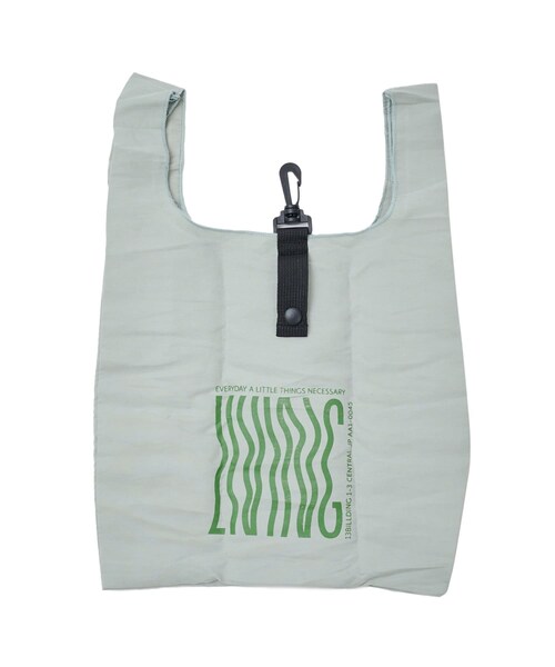 Lattice（Lattice）の「撥水コンビニバッグ（エコバッグ/サブバッグ・レディース・アイボリー/グレー/ベージュ/ピンク/グリーン・0）」の2枚目の写真