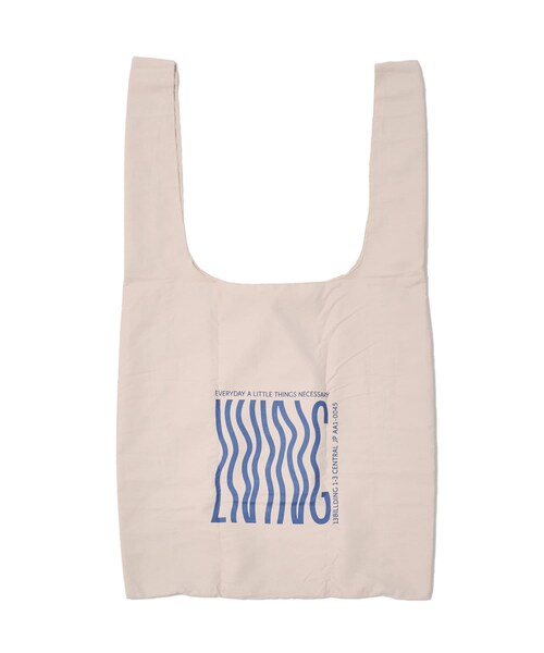 Lattice（Lattice）の「撥水コンビニバッグ（大）（エコバッグ/サブバッグ・レディース・アイボリー/グレー/ベージュ/ピンク/グリーン・0）」の3枚目の写真