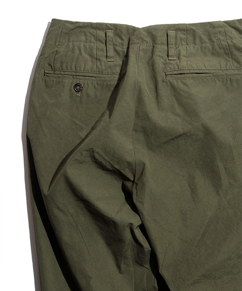 FREAK'S STORE(フリークスストア)の「【15SS新作】 1タックテーパードクロップドパンツ(パンツ・メンズ・ブラック/ベージュ/オリーブ/ネイビー・M/L)」の14枚目の写真