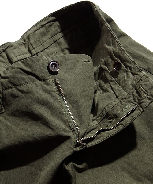 FREAK'S STORE(フリークスストア)の「【15SS新作】 1タックテーパードクロップドパンツ(パンツ・メンズ・ブラック/ベージュ/オリーブ/ネイビー・M/L)」の12枚目の写真