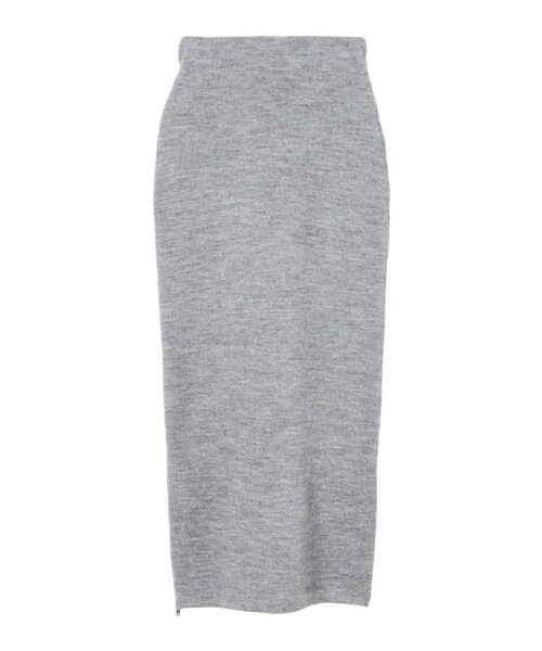 EMODA(エモダ)の「【ELDER】COMPRESS knitタイトマキシSK(スカート・レディース・グレー/ブラック/ネイビー/ベージュ・F)」の2枚目の写真