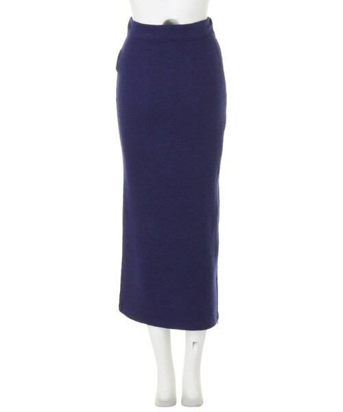 EMODA(エモダ)の「【ELDER】COMPRESS knitタイトマキシSK(スカート・レディース・グレー/ブラック/ネイビー/ベージュ・F)」の11枚目の写真