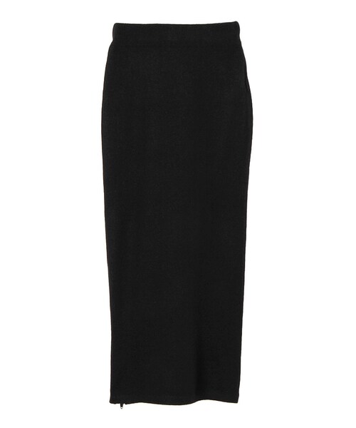 EMODA(エモダ)の「【ELDER】COMPRESS knitタイトマキシSK(スカート・レディース・グレー/ブラック/ネイビー/ベージュ・F)」の1枚目の写真