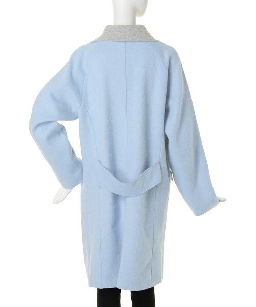 EMODA（エモダ）の「light wool JK コート（ジャケット/アウター・レディース・ホワイト/グレー/ピンク/アイスブルー・F）」の11枚目の写真