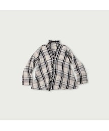 ★45Ｒ★インドリネンツイルのカシュクールブラウス 45R（フォーティファイブアール）の「インドリネンツイルの