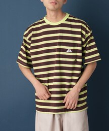 CIAOPANIC TYPY | 【GEVACO / ゲバコ】マルチボーダービッグシルエットTEE(Tシャツ/カットソー)