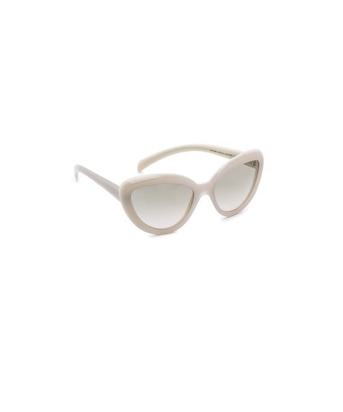 PRADA(プラダ)の「Prada Cat Eye Sunglasses(サングラス・レディース・Opal Ivory/Brown Gradient/Black/Grey Gradient・One Size)」の5枚目の写真