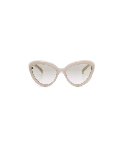 PRADA(プラダ)の「Prada Cat Eye Sunglasses(サングラス・レディース・Opal Ivory/Brown Gradient/Black/Grey Gradient・One Size)」の4枚目の写真