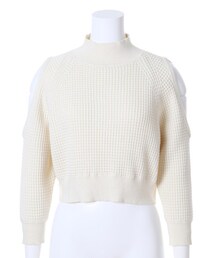 SNIDEL | オープンショルダーサーマルトップス(トップス)