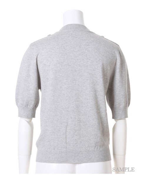 SNIDEL(スナイデル)の「シンプルハイネックニット(ニット・レディース・WHT/GRY/KKI・F)」の5枚目の写真