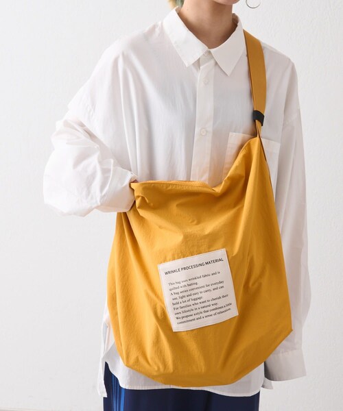 CIAOPANIC TYPY（チャオパニックティピー）の「ナイロンショルダーバッグ（ショルダーバッグ・レディース・ホワイト/イエロー/ブラック・ONE）」の2枚目の写真