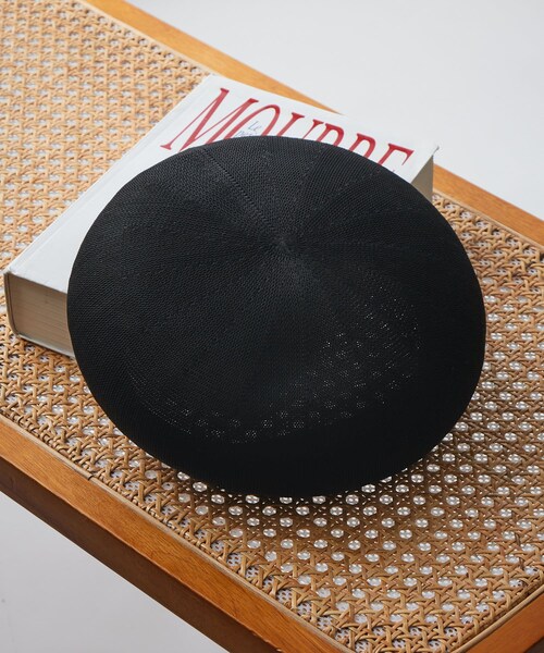 CIAOPANIC TYPY（チャオパニックティピー）の「サーモベレー帽（ハンチング/ベレー帽・メンズ・グレージュ/ブルー/ブラック・ONE）」の2枚目の写真