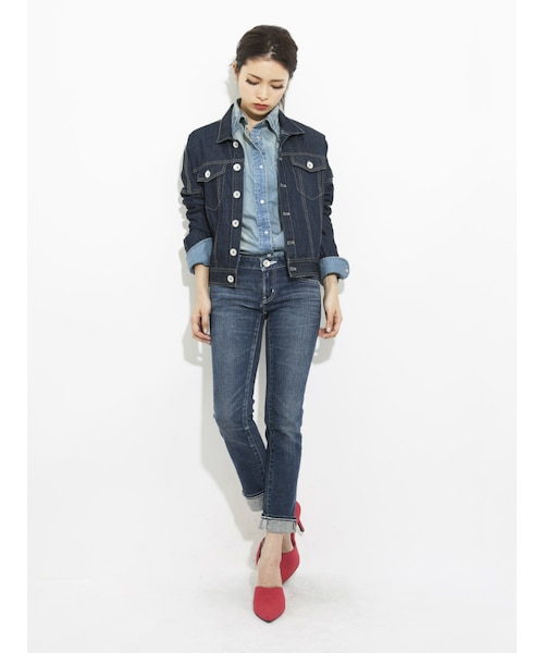 GYDA（ジェイダ）の「BACKクロススウェードパンプス（シューズ・レディース・グレー/ブラック/レッド・S/M/L）」の12枚目の写真