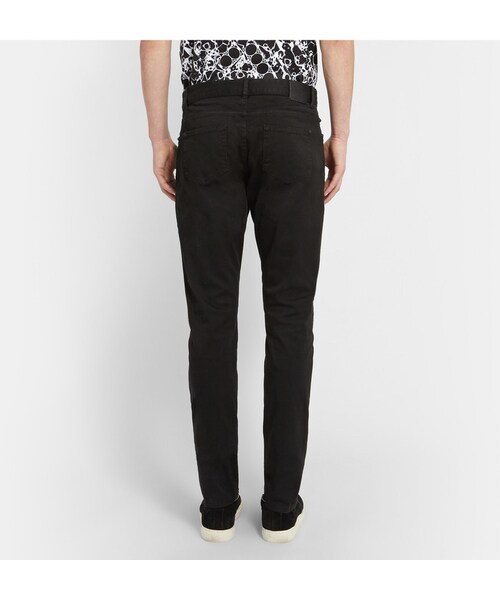 BALENCIAGA（バレンシアガ）の「Balenciaga Slim-Fit Gabardine Jeans（デニムパンツ・メンズ・Black・31/29/32/34/30/36/33）」の5枚目の写真