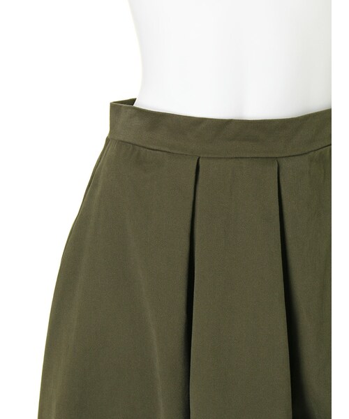 GYDA（ジェイダ）の「ツイルタックマキシSK（スカート・レディース・ブラック/ベージュ/カーキ・S/M）」の9枚目の写真