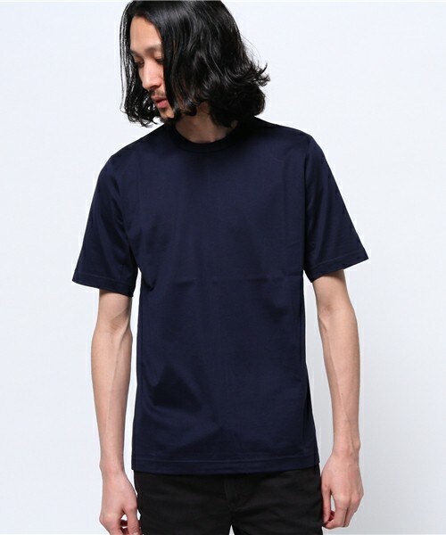 JOHN LAWRENCE SULLIVAN(ジョンローレンスサリバン)の「JOHN LAWRENCE SULLIVAN big TEE(Tシャツ/カットソー・メンズ・ホワイト/ブラック/ネイビー・MEDIUM)」の4枚目の写真