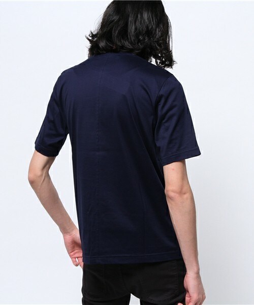 JOHN LAWRENCE SULLIVAN(ジョンローレンスサリバン)の「JOHN LAWRENCE SULLIVAN big TEE(Tシャツ/カットソー・メンズ・ホワイト/ブラック/ネイビー・MEDIUM)」の6枚目の写真