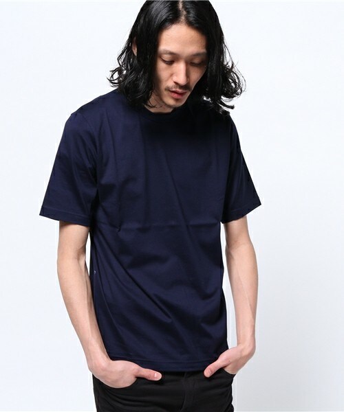 JOHN LAWRENCE SULLIVAN(ジョンローレンスサリバン)の「JOHN LAWRENCE SULLIVAN big TEE(Tシャツ/カットソー・メンズ・ホワイト/ブラック/ネイビー・MEDIUM)」の3枚目の写真