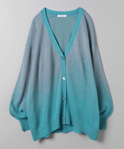 JEANASIS（ジーナシス）の「12GミストグラデVカーディガン（トップス・レディース・ネイビー系その他(08)/ブラウンカーキ系その他(19)/オレンジ系その他(45)/ブルー系その他(86)・FREE）」の4枚目の写真