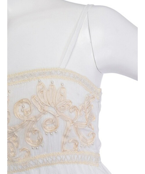 LAGUNAMOONコード刺繍レースワンピース