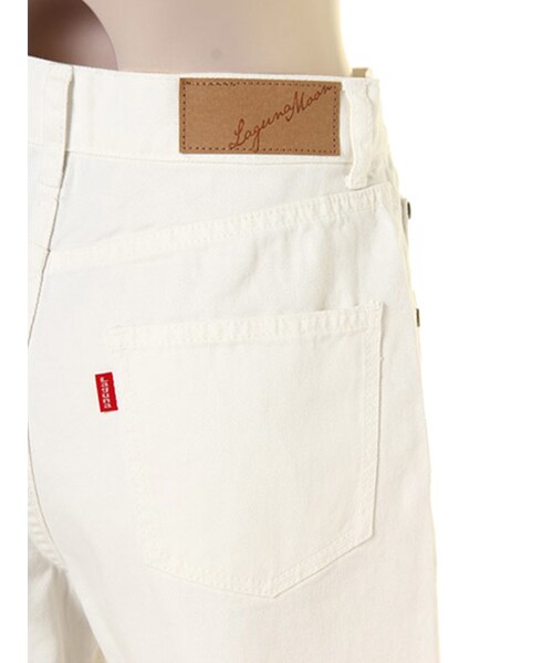 LAGUNAMOON（ラグナムーン）の「【CASUAL】カラーボーイフレンドショートパンツ（パンツ・レディース・ホワイト/ピンク/アイスブルー/ネイビー・S/M）」の11枚目の写真