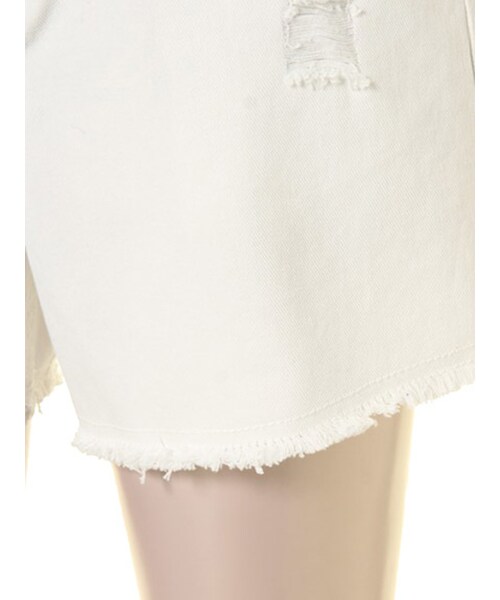 LAGUNAMOON（ラグナムーン）の「【CASUAL】カラーボーイフレンドショートパンツ（パンツ・レディース・ホワイト/ピンク/アイスブルー/ネイビー・S/M）」の10枚目の写真