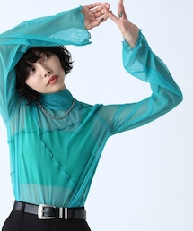 PAGEBOY | アシメメローシアータートル(トップス)