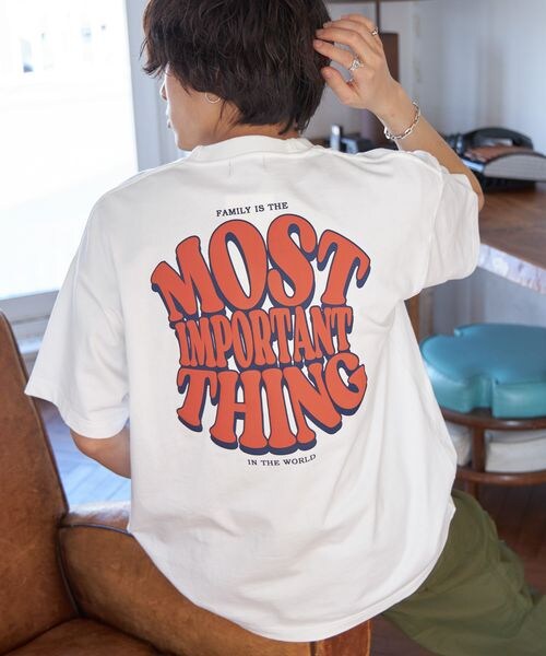 PAGEBOY(ページボーイ)の「プクプクロゴT(トップス・レディース・オフホワイト05/ブラック09/グレー15・M/L)」の7枚目の写真