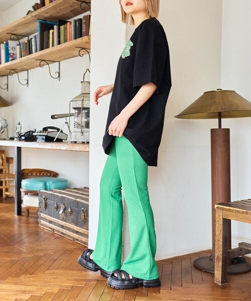 PAGEBOY(ページボーイ)の「プクプクロゴT(トップス・レディース・オフホワイト05/ブラック09/グレー15・M/L)」の15枚目の写真