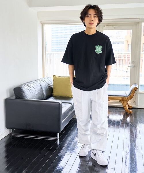 PAGEBOY(ページボーイ)の「プクプクロゴT(トップス・レディース・オフホワイト05/ブラック09/グレー15・M/L)」の19枚目の写真