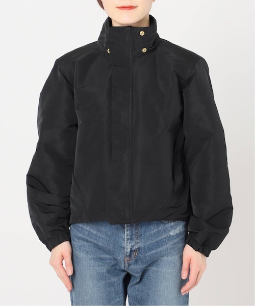 【ドゥーズィエムクラス】　On fleek パーカー　黒　ショートジャケット MUSE de Deuxieme classe（ミューズデドゥーズィエムクラス）の