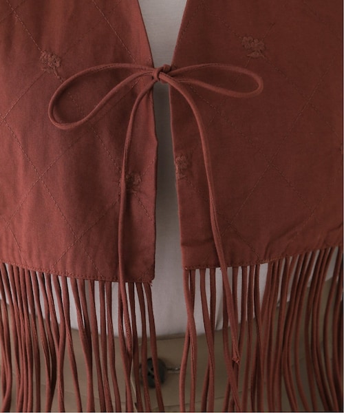 2024SSジャーナルrelumeレリュームcrinkle ベスト JOURNAL STANDARD relume（ジャーナルスタンダード レリューム