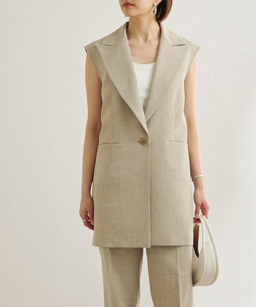 drawing numbers ガリャルダガランテ ジレ　ロング　ベスト GALLARDAGALANTE（ガリャルダガランテ）の「【Drawing Numbers