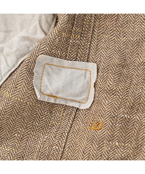 45R（フォーティファイブアール）の「リネンツイードの四角ジャケット
