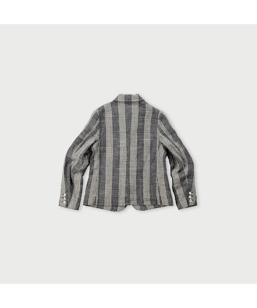 45R（フォーティファイブアール）の「リネンツイードの四角ジャケット