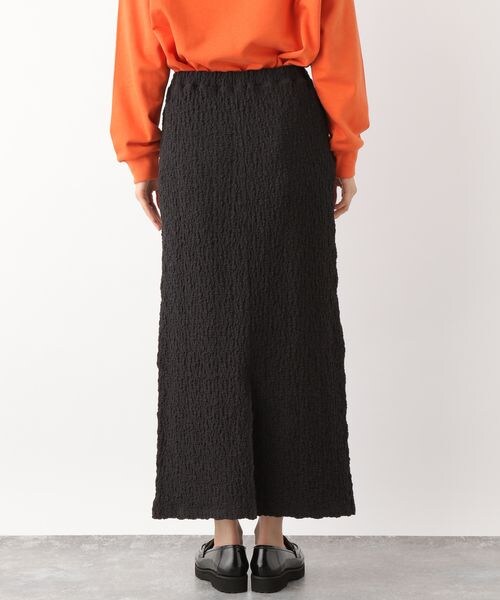 LEPSIM(レプシィム)の「フクレジャガードナロースカート(スカート・レディース・ブラック09/ラベンダー91・FREE SIZE)」の10枚目の写真