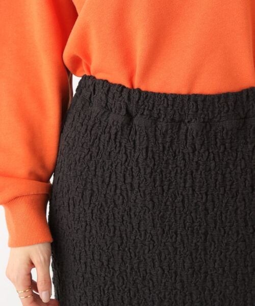 LEPSIM(レプシィム)の「フクレジャガードナロースカート(スカート・レディース・ブラック09/ラベンダー91・FREE SIZE)」の12枚目の写真